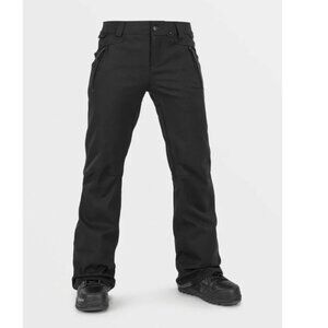 Volcom Snowboarding Ski Pants Black Stretch Slim Fit 15K Waterproof Medium